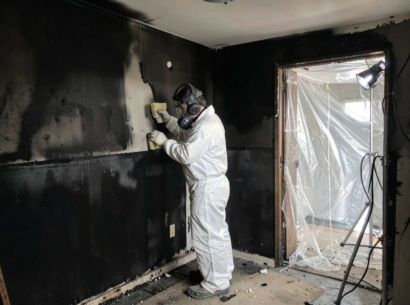 Fire Damage Restoration company in Larned, KS